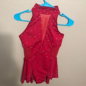 Red jazz costume